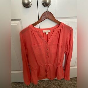 MK coral top